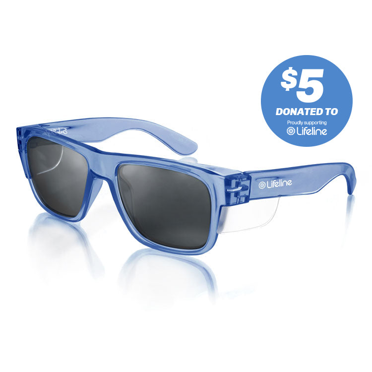 Fusions Blue Frame Polarised Lens