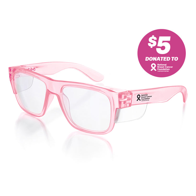 Fusions Pink Frame Clear Lens