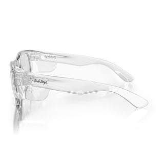 Classics Clear Frame Clear Lens Safety Glasses