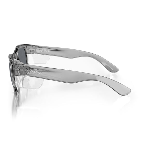 Classics Graphite Frame Polarised Lens Safety Glasses