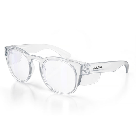 Cruisers Clear Frame Clear Lens Safety Glasses