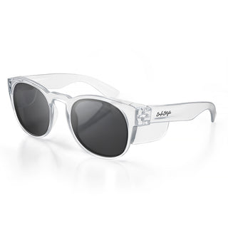 Cruisers Clear Frame Polarised Lens Safety Glasses