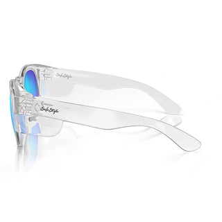 Cruisers Clear Frame Mirrors Blue Polarised