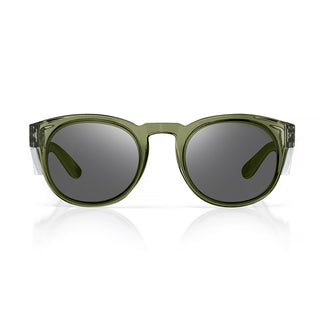 Cruisers Green Frame Polarised Lens Safety Glasses