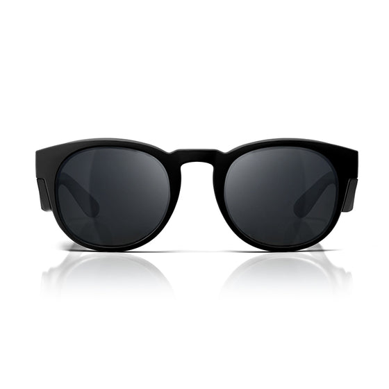 Cruisers Matte Black Frame Polarised Lens Safety Glasses