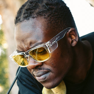 Fusions Clear Frame Yellow Lens