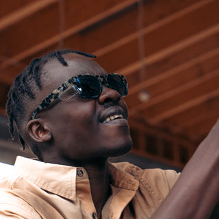 Classics Milky Tort Frame Polarised Lens Safety Glasses