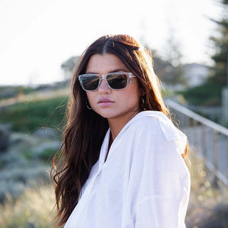 Fusions Clear Frame Tinted Lens Safety Glasses