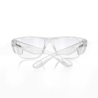 Fusions Clear Frame Clear Lens Safety Glasses