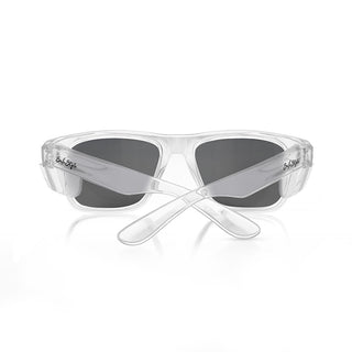 Fusions Clear Frame Tinted Lens Safety Glasses