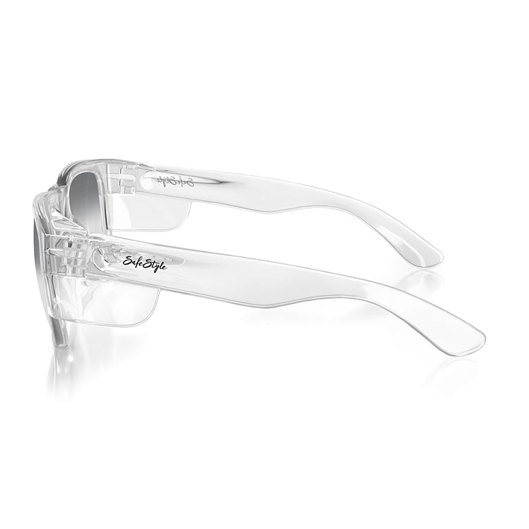 Prescription Fusions Clear Frame – SafeStyle Eyewear