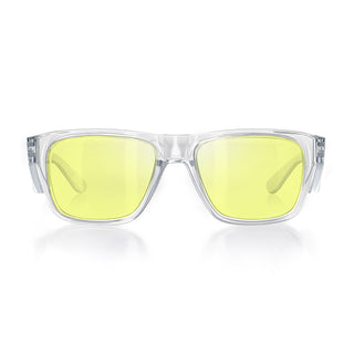 Fusions Clear Frame Yellow Lens