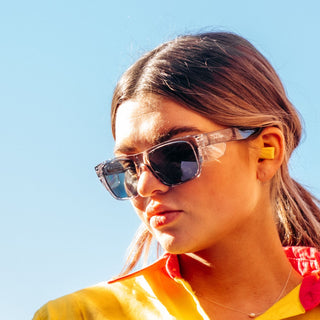 Fusions Graphite Frame Tinted Lens Safety Glasses