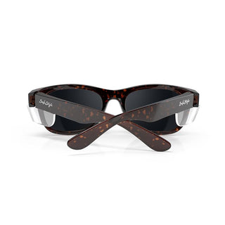 Classics Brown Tort Frame Polarised Lens Safety Glasses